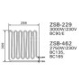 grzałka ZSB-229 / SEPC-197 - 3000 W